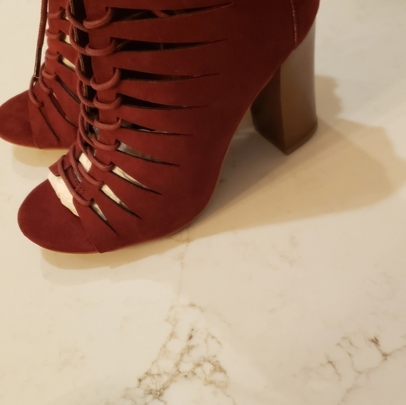 NEW Bamboo Open Toe Shoes size 7.5 - Picture 8 of 9